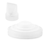 2pcs Valve à Bec de Canard en Diaphragme Compatibles avec Momcozy m5, en Silicone Accessoires Tire Lait Breast Pump Accessoires Fournitures d'Allaitement pour Momcozy M5 Tire-Lait