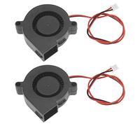 2pcs Ventilateur de Refroidissement Radial pour Aromathérapie Humidificateur Imprimante 3D - 50x15mm (12V 7000 RPM)