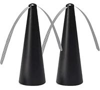 2PCS Ventilateurs Anti-Mouches pour Table - Ventilateur Anti Moustique, Ventilateur De Table Portable Rechargeable, Ventilateurs Anti-moustiques Silencieux, Fly Fans pour Terrasses, Restaurants