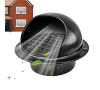 2pcs Vents Round Ventilation Grille With Mesh Pipe Connector Pour La Cuisine