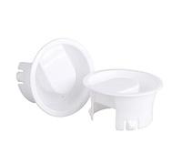 2pcs Verre Chaud/Froide Carafe Couvercle Couvercle Couvercle Grade Nourriture Plastique Anti-poussière Anti-poussière Étanche Curseurs D'arrêt pour Verre Bistro Pichet