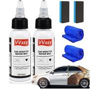 2pcs verre liquide pour carrosserie,Car Scratch Repair Wax,Ultimate Paint Restorer,quick Car Scratch Remover