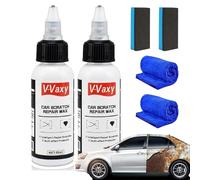 2pcs verre liquide pour carrosserie,V-vaxy Car Scratch Repair Wax,v-vaxy Ultimate Paint Restorer,quick Car Scratch Remover,car Scratch Remover Spray,v-vaxy Autokratzer-reparaturwachs