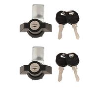2pcs Verrouillage à Clé pour Porte Armoir à Outils Électrique
