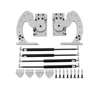 2PCS Vertical Door Hinges Bolt Kit Adjustable 90 Degrees Outils de bricolage