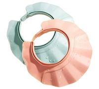 2PCS Visière de Douche pour Adultes et Enfants Bouclier de Lavage Cheveux Bébé Réglable à 21 Niveaux Bonnet Lavage Cheveux Antidérapant Imperméable pour Salle Bain