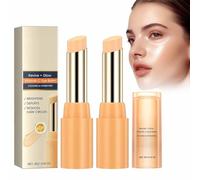 2pcs Vitamin C Eye Cream Stick,Anti-Aging Multi Eye Balm Stick,Cooling & Hydrating Eyes Cream Moisturizer,Portable Hydrating Glow Eyes Cream,Brightening And Reducing Dark Circle