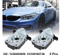 2pcs Voiture Moteur Hood Bonnet Serrure Cylindre 1238203859 51238185738