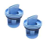2Pcs Washing Machine Drain Filter 647920 00647920 605010 00605010 for Bosch Siemens Washing Machine Drain Pump Fluff Filter
