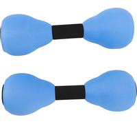 2pcs Water Floating Dumbbells EVA Foam Water Aerobic Exercise Foam Dumbbells for Swimming Pool (Haltères flottants en mousse EVA pour la piscine)