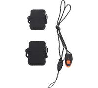 2pcs Water Proof Storage Box Set plastique réutilisable valise de rangement de protection pour les sports et activités de plein air noir
