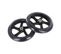 2pcs Wear-Resistant PU Roller pour skate Wheels 145mm 2pcs Wear-Resistant(translucent 180mm*30mm)