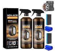 2Pcs Wheelblaze Wheel Cleaner,Wheel Blaze Versatile and Powerful Rust Converter,Car Tire Rubber Cleaner,Turn Filthy Wheels into Instant Shine and Lasting Protection