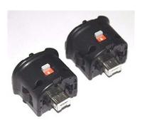 Accessoire pour manette Qumox 2PCS Wii Motion plus pour manette Wiimote Nintendo Wii Noire QUMOX