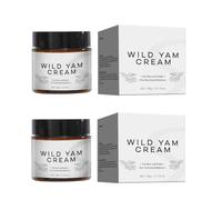 2PCS Wild Yam Cream Moisturizing Hydrating Smooth Yam Root Extract Essence Firm Improve Skin Dullness Whitening For Face Care Cream