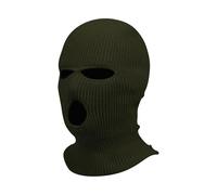 2Pcs Winter Men Hat Mask 3 Hole Full Face Ski Cap for Skiing pour Sports Ski Extérieur(Dark Green)