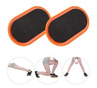 2pcs Workout Discs Coulissants Disques Curseur Slide Tapis Sport Abdominal Fitn équipement de Fitn Disque Coulissant Diskfitn S Renforcement le Haut (YELLOW)