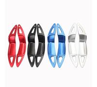2Piece Palettes de Changement de Vitesse au Volant pour 2007-2016 MINI Cooper S JCW ONE R55 R56 R57 R58 R59 R60 R61,Extension Palette au Volant Alliage d'aluminium,Red