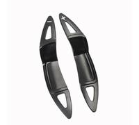 2Piece Palettes de Changement de Vitesse au Volant pour 2007-2016 MINI Cooper S JCW ONE R55 R56 R57 R58 R59 R60 R61,Extension Palette au Volant Alliage d'aluminium,Black