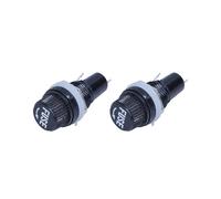 2pièces 12mm Filetage avec Support de Panneau de Fusible pour Support de Fusibles pour Fusibles 5X20mm