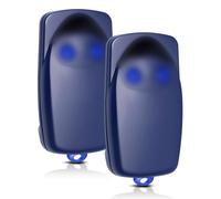 2Pièces 433,92 MHz FLO2 Telecommande Portail Fixed Code, 2 Boutons Télécommande de portail N1ce pour FLO2, Flo4, FLO1