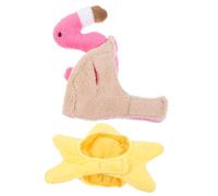 2Pièces Chapeaux Animaux de Compagnie de Chapeaux Cartoon pour Accessoires Colorés pour Photos Gardez Votre Animal Au Chaud Hiver