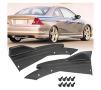 2Pièces Diffuseur de Pare-Chocs Arrière de Voiture pour Nissan NV200（6seats，7seats） 2009-2023, Protecteur Canard séparateur Jupe d'aile latérale Automatique,B-Carbon Fiber