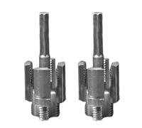 2Pieces Electric Drill Compatible Pipe Fixage Fixations