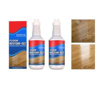 2Pièces Floor Restore Eez, Solution De Restauration Des Sols, Rénovateur Pour Sols En Bois, Liquide Rénovation Floor, Agent Protection Floors Nettoyant Réparateur Anti-Rayures Pour Parquets Stratifiés