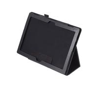 2Pièces Housse PU Pour Lenovo Tab 4 10 Plus X704f Noire Avec Support