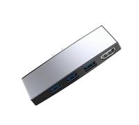 2Pièces Hub Usb Pour Surface 5 4 Adaptateur Alimentation