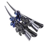 2Pièces Lot de Barrettes à Cheveux pour Accessoires Décoratifs Élégants pour Mariées et Demoiselles Honneur Épingles à Cheveux Raffinées pour Coiffures