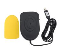 2Pièces Pédale USB Noire Multi-Usage Pour Bureautique Et Jeux
