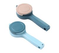 2Pièces Pince Sachet Alimentaire, pinces à nourriture, Clips de Fermeture, Alimentaire Clip d'Étanchéité, Clips de scellage de capuchon réutilisables, Clips de sac alimentaire avec becs verseurs