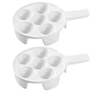 2pièces Plat À Escargots Céramique Avec Poignée Plat À Boulanger Pour Fruits De Mer Pour Maison Et Restaurant