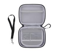 2Pièces Pochette Organisateur Power Bank Noir Pour Voyage Facile