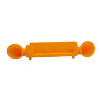 2Pièces Porte Téléphone Amplificateur Haut-Parleur Orange Stable