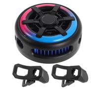 2Pièces Refroidisseur Mobile Magnétique Noir Pour Gaming