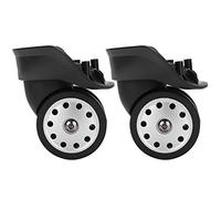 2Pièces Roue de Valise, A88 Roues de Bagages de Rechange Roues de Secours Roues de Secours Roues de Transport en Rouleau de Valise de Voyage pour Une Utilisation en extérieur