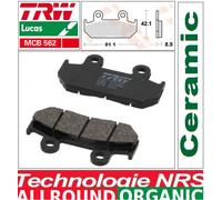 TRW MCB562 Plaquettes de Freins Organique, TÜV Homologué