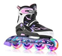 2pm Sports Brice Taille réglable Roller Enfant Fille, Rollers en Ligne pour Enfants,Fille at Femmes et Homme