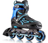 2PM SPORTS Vinal Patins à Roues Alignées Réglables pour Enfants et Adultes