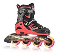 2PM SPORTS Vinal Patins à Roues Alignées Réglables pour Enfants et Adultes