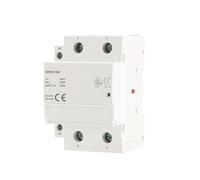 2Pole 100A AC 220V 230V 50/60Hz Din Rail Household AC Modular Contactor Switch Controller Home Hotel Use MQXFCZUX(2P 100A 1NO1NC 230AC)