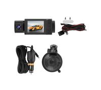 2Pouce 1080P Scren Car Camera DVR Car Dashcam Front & Rear Camera avec Inside Camera 24 Hour Parking Montior