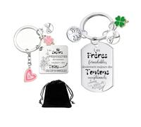 2PS Cadeau Annonce grossesse Tata et Tonton Porte-clés Annonce Grossesse Tu Vas bientôt être Tonton Tata Futur Oncle Futur Oncle Future Annonce Naissance