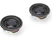 2psc 3W 4�� Haut-parleur Horn Audio Stereo Loudspeaker 4cm pour Mini Amplifier