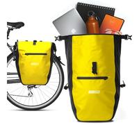 2Radwerk Sacoche de vélo arrière pour Porte-Bagages, 25,4 l, 100% étanche, avec poignée de Transport et bandoulière 56,5 x 30 x 15 cm