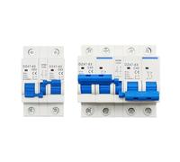 2RD58I8PM Disjoncteur de Transfert Manuel à Double Alimentation 1P+ 2P+ MTS AC, Interrupteur déconnexion et d'isolement sur Rail DIN, MCB 40A 63A, 1 pièce(25 V,1P 1P)