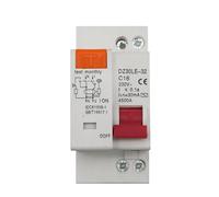 2RD58I8PM Disjoncteur différentiel 1P+N 230 V DZ30LE DZ47LE EPNL DPNL avec Protection Contre Les surintensités et Courts-Circuits, disjoncteur 6-63 A, 1 pièce(50A)